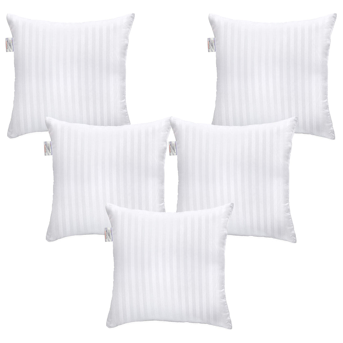 Premium Set of 5 Hollow Dream Hypoallergenic Filler Cushion/Throw Pillow Insert