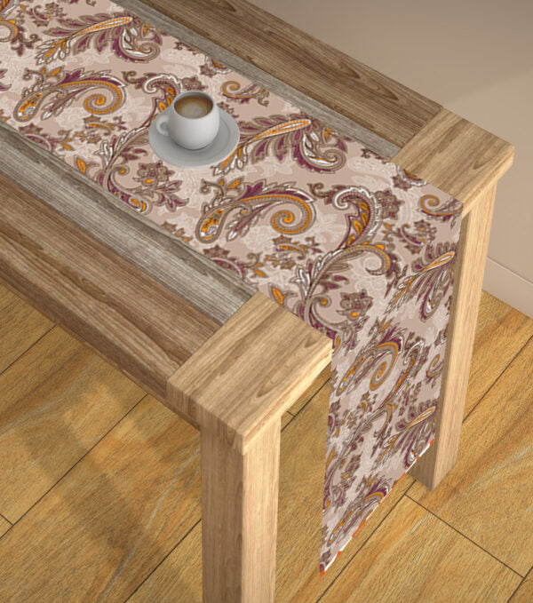 Premium HD Digital Printed Polyester Table Runner