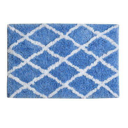 Glorious Super Soft Microfiber Anti Slip Bathmat, Aqua