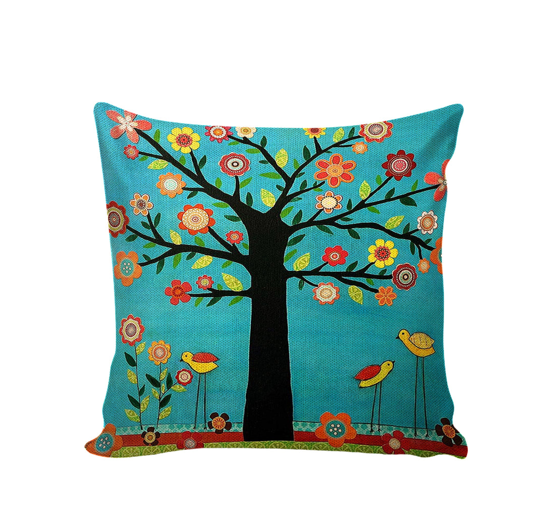 Set of 5 Jute Throw Pillow/Cushion Covers