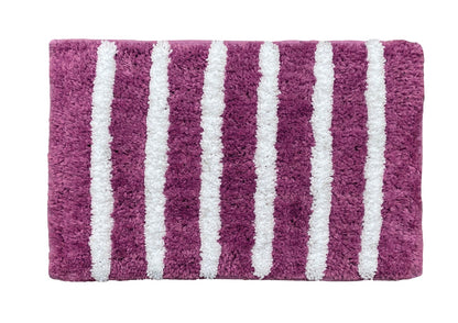 Glorious Super Soft Microfiber Anti Slip Bathmat, Wine