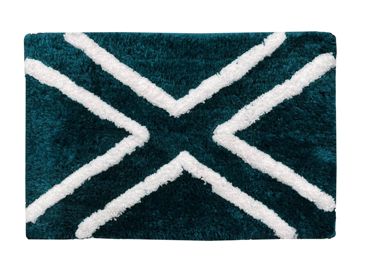 Glorious Super Soft Microfiber Anti Slip Bathmat, Teal