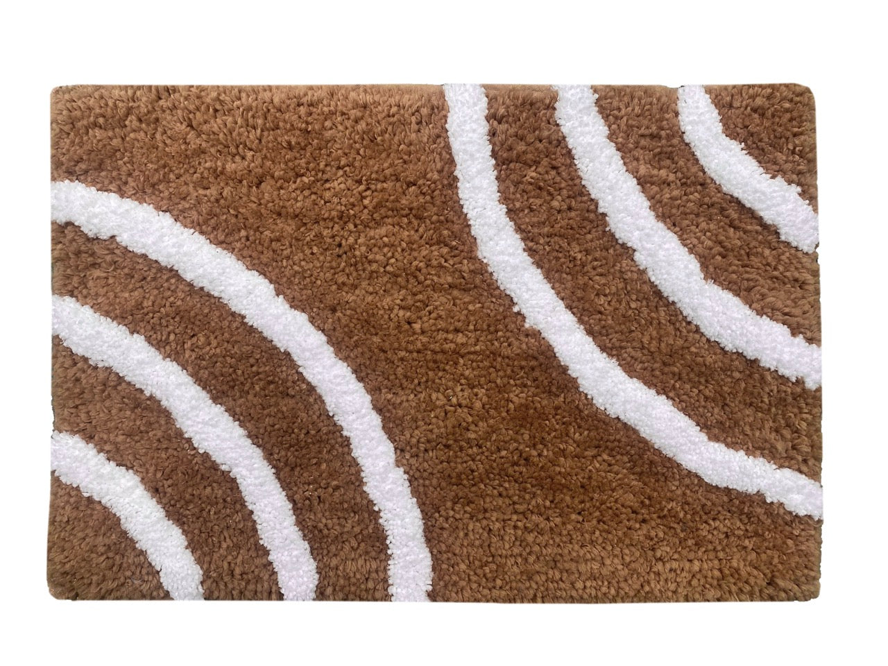 Glorious Super Soft Microfiber Anti Slip Bathmat, Coffee