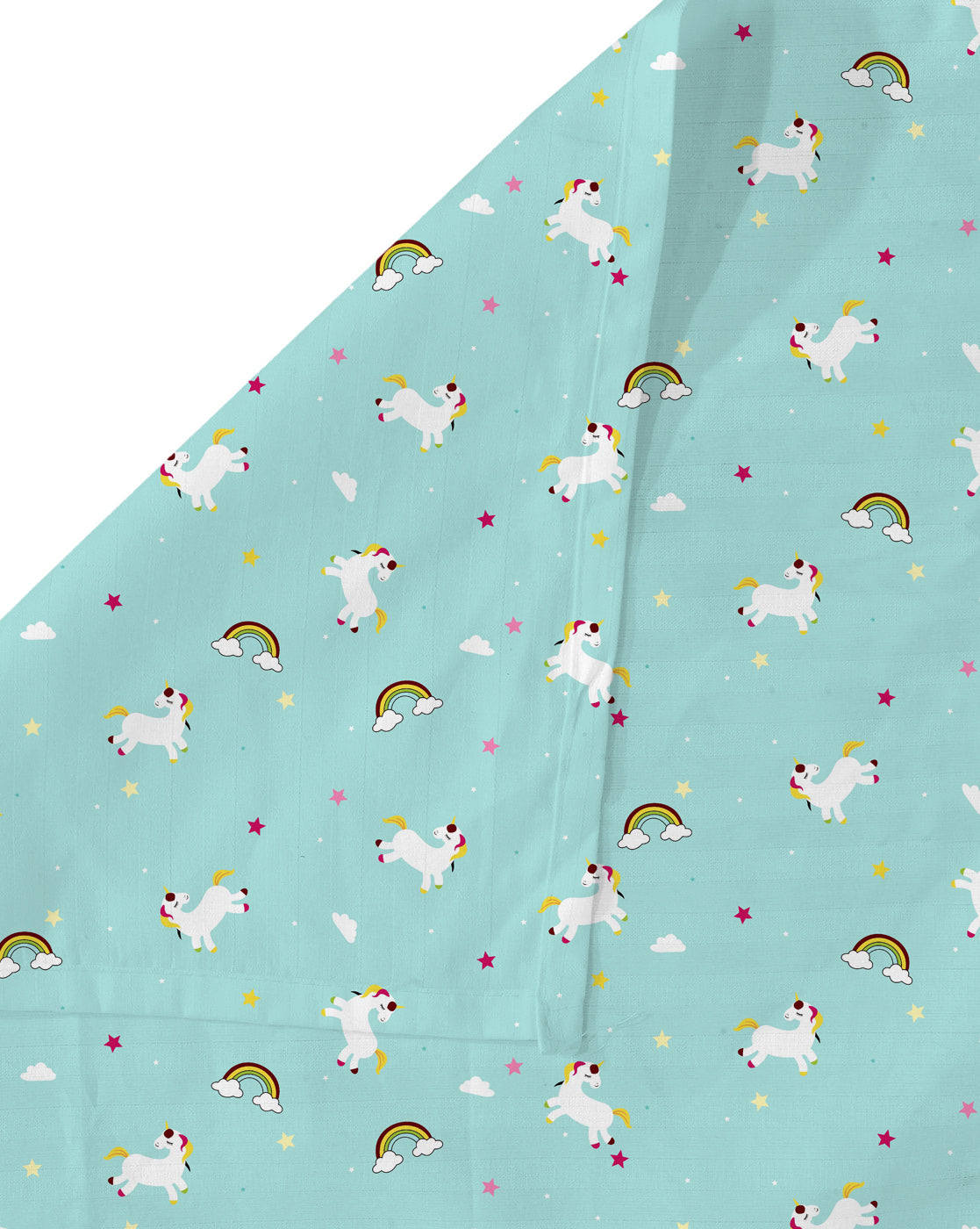 AEROHAVEN Microfiber Cartoon Flat Double Bedsheet with 2 Pillow Covers for kids