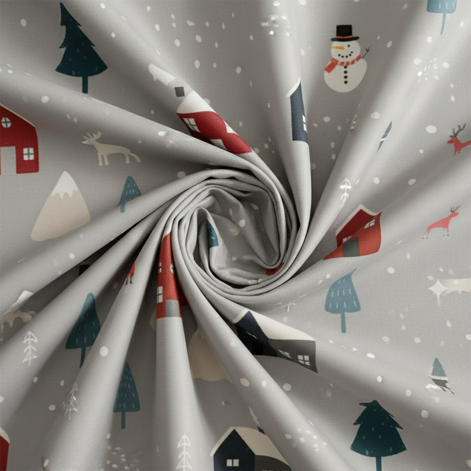 AEROHAVEN Velvet Christmas Curtains for Festive Home Décor and Gifting