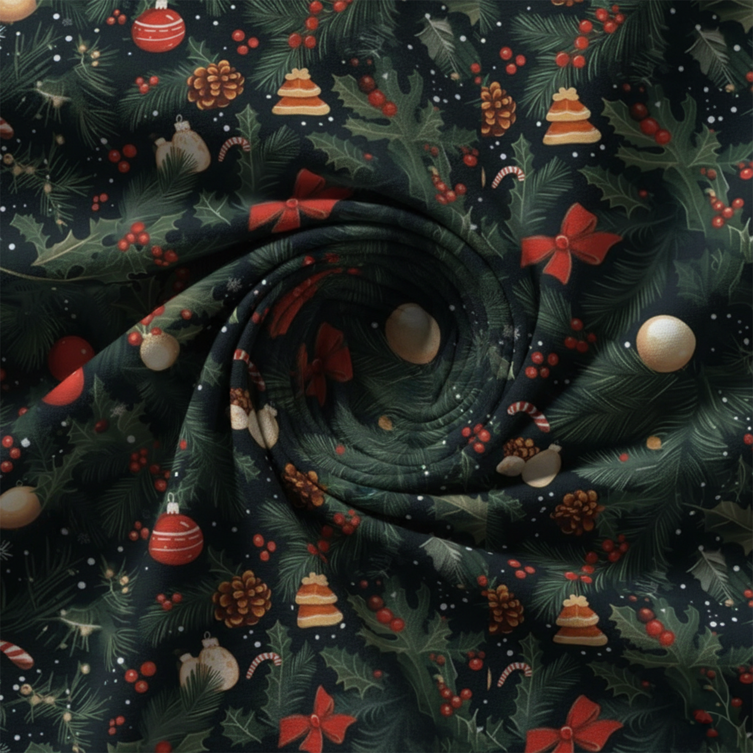 AEROHAVEN Velvet Christmas Curtains for Festive Home Décor and Gifting