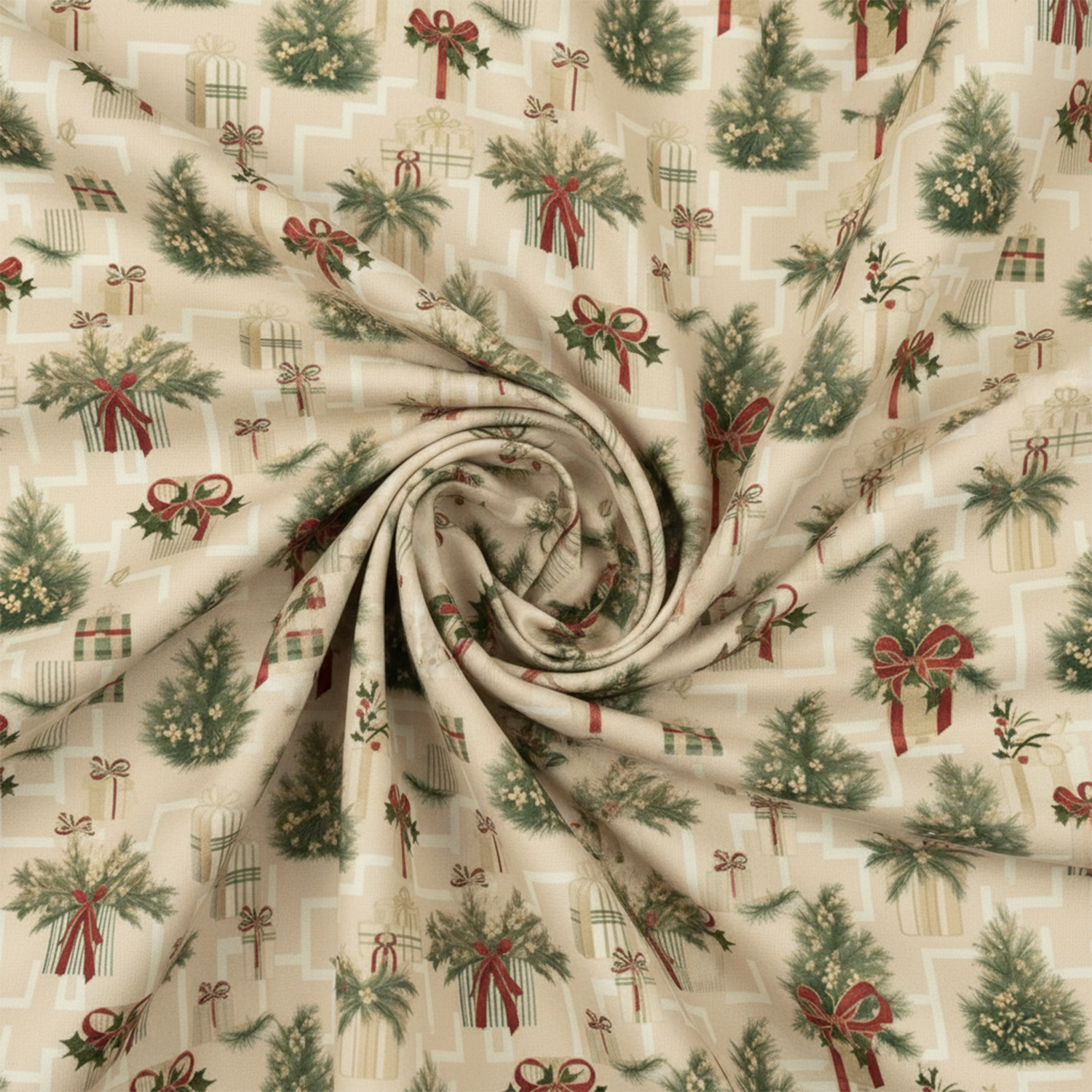 AEROHAVEN Velvet Christmas Curtains for Festive Home Décor and Gifting