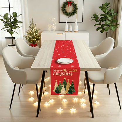 AEROHAVEN Christmas Dining Table Runner for Festive Home Décor and Gifting