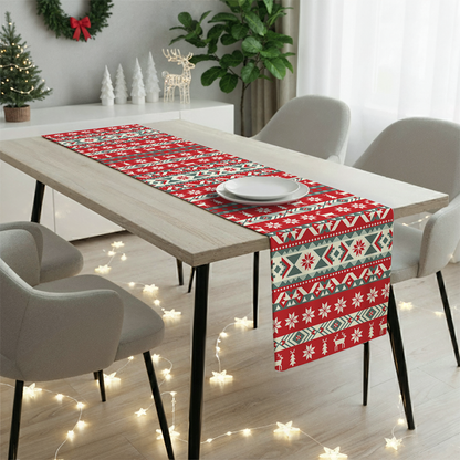 AEROHAVEN Christmas Dining Table Runner for Festive Home Décor and Gifting