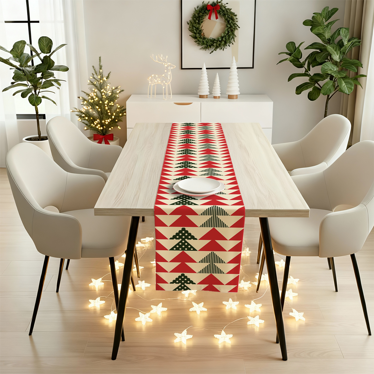 AEROHAVEN Christmas Dining Table Runner for Festive Home Décor and Gifting