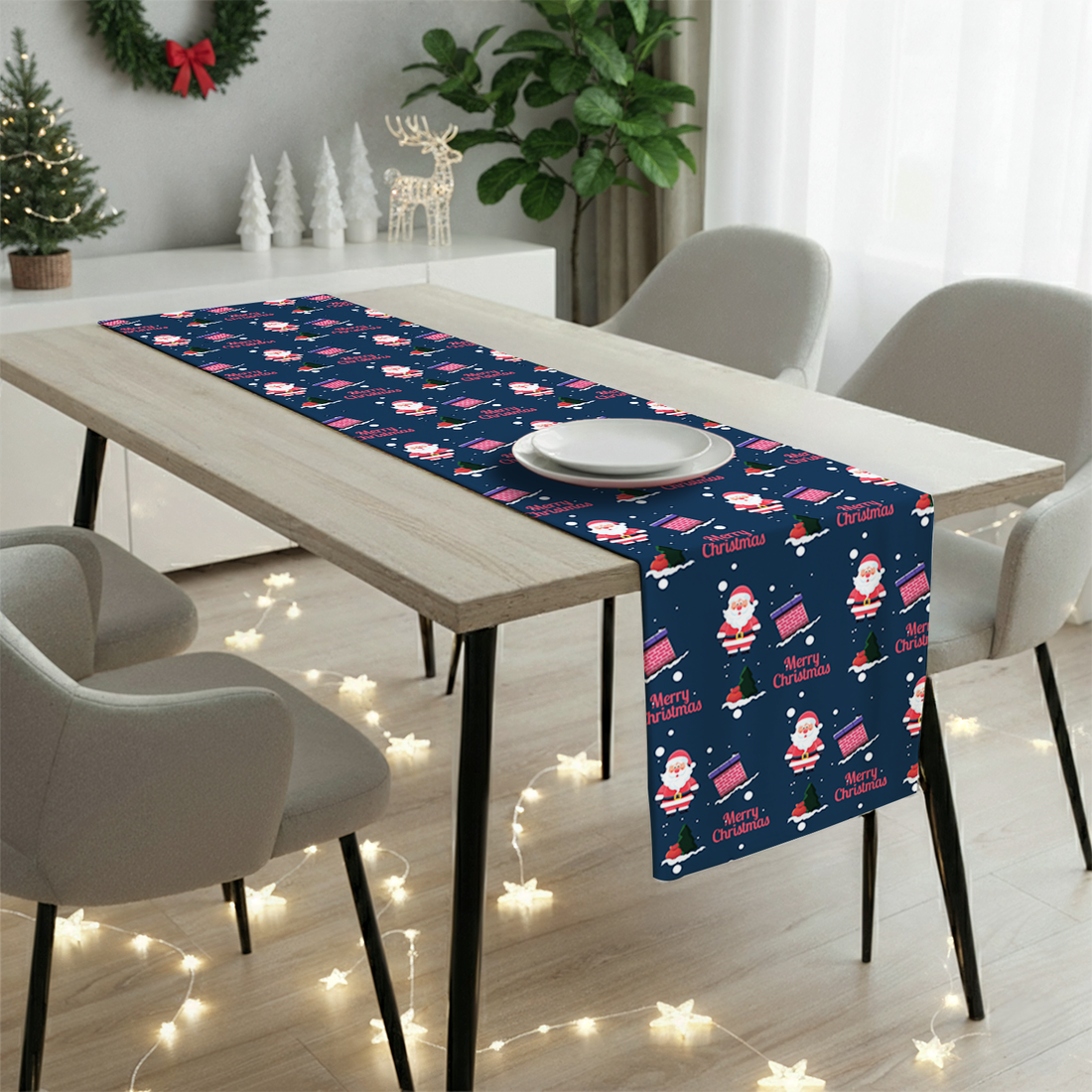 AEROHAVEN Christmas Dining Table Runner for Festive Home Décor and Gifting