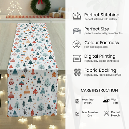 AEROHAVEN Christmas Dining Table Runner for Festive Home Décor and Gifting