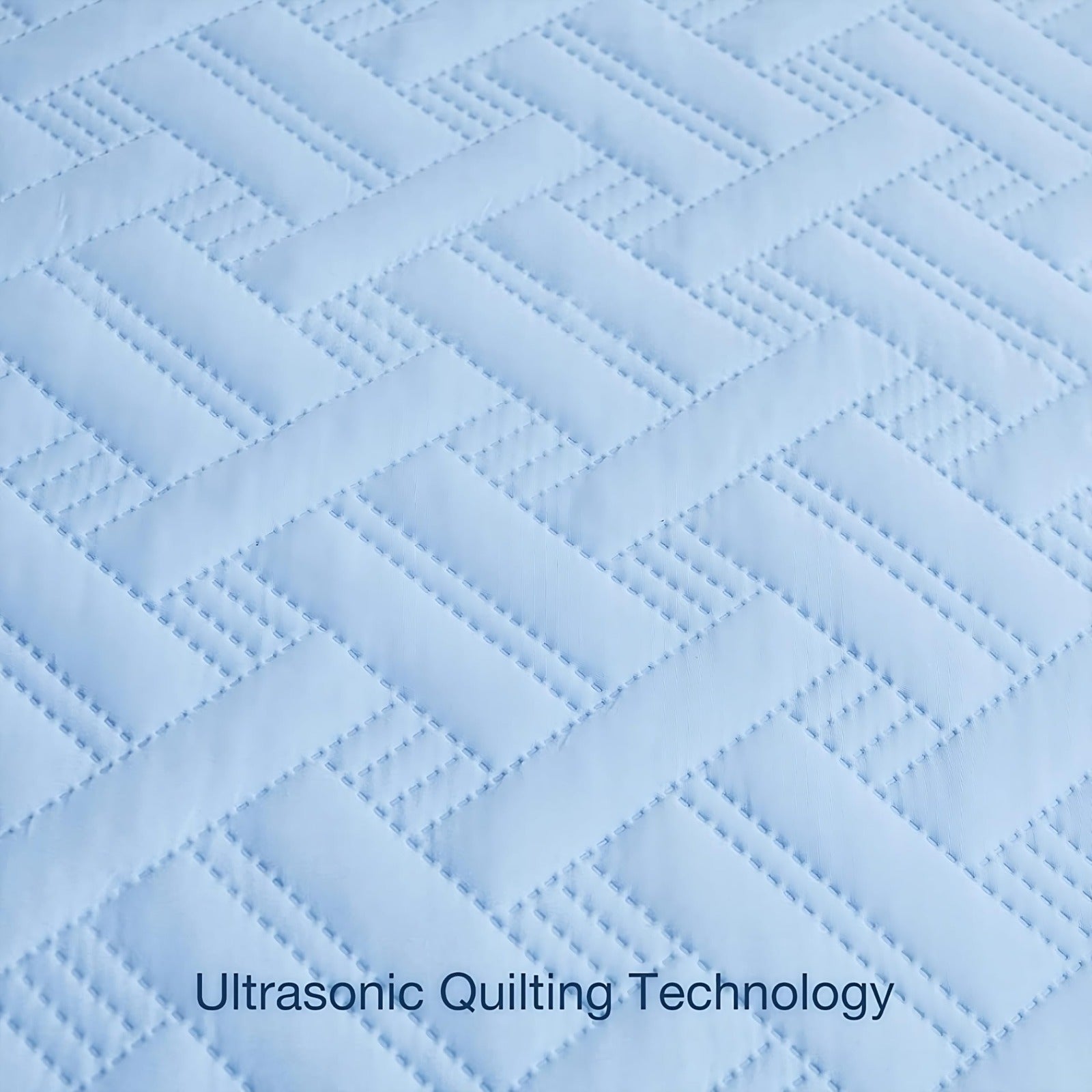 AEROHAVEN Glace Cotton Solid Bedsheet Set – Aqua, Double Bed