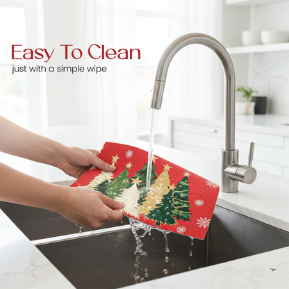 AEROHAVEN Christmas Dining Table Placemats for Festive Home Décor and Gifting