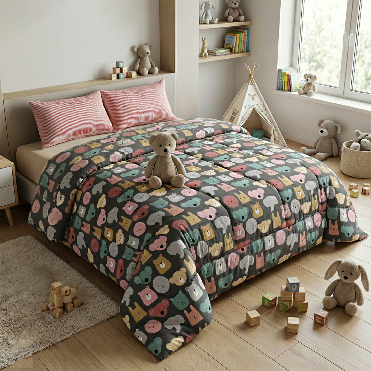 AEROHAVEN Soft Kids Comforter Hypoallergenic Microfiber Double Bed Quilt