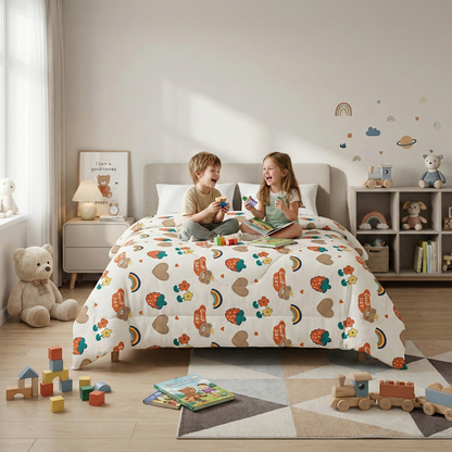 AEROHAVEN Soft Kids Comforter Hypoallergenic Microfiber Double Bed Quilt