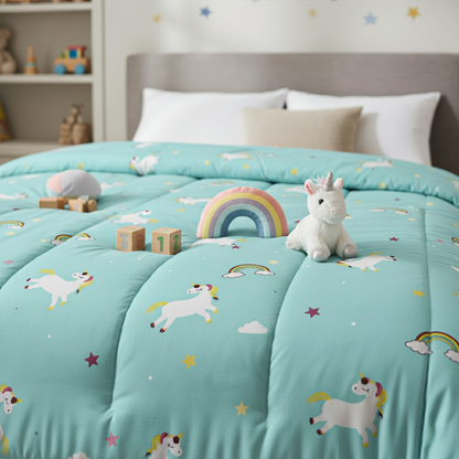 AEROHAVEN Soft Kids Comforter Hypoallergenic Microfiber Double Bed Quilt