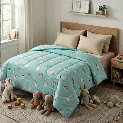 AEROHAVEN Soft Kids Comforter Hypoallergenic Microfiber Double Bed Quilt