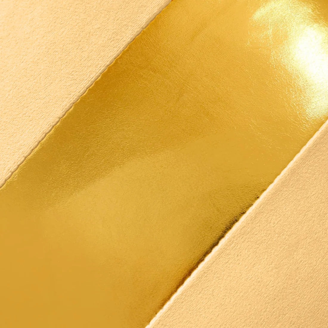 Premium Velvet Set of 2 Decorative Throw Pillow/Cushion Covers with Gold Stripe